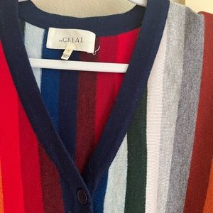 THE GREAT. Varsity cardigan